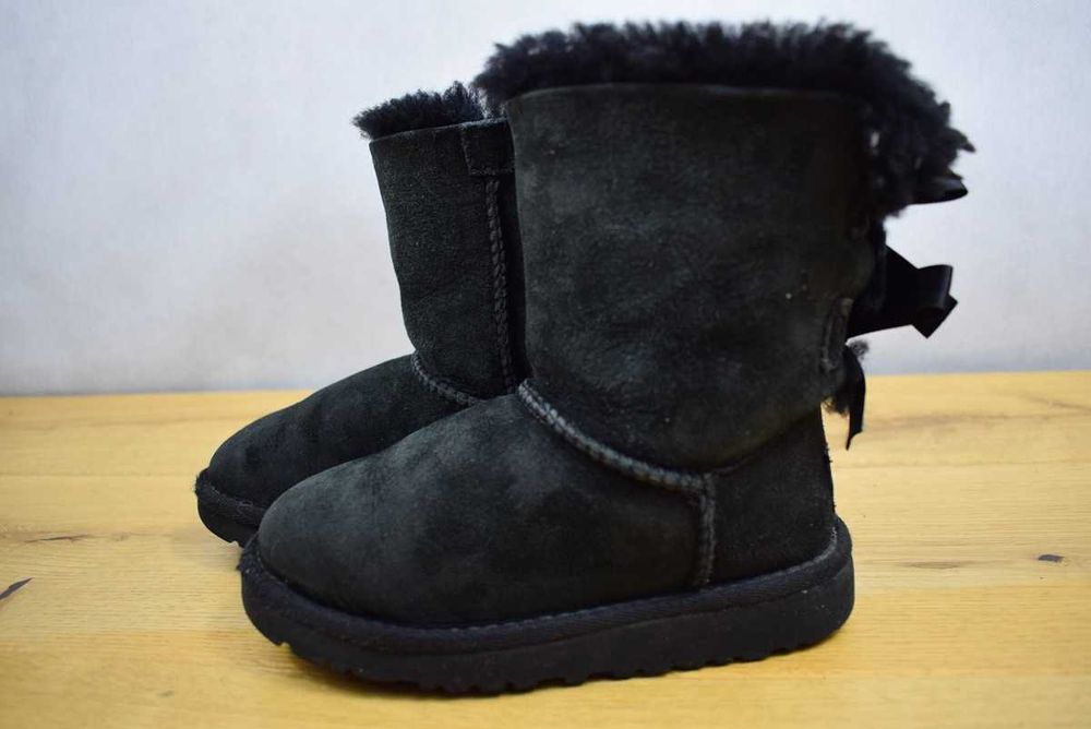 Śniegowce, UGG, Bailey Bow , ocieplone, dla dziewczynki, rozmiar 27