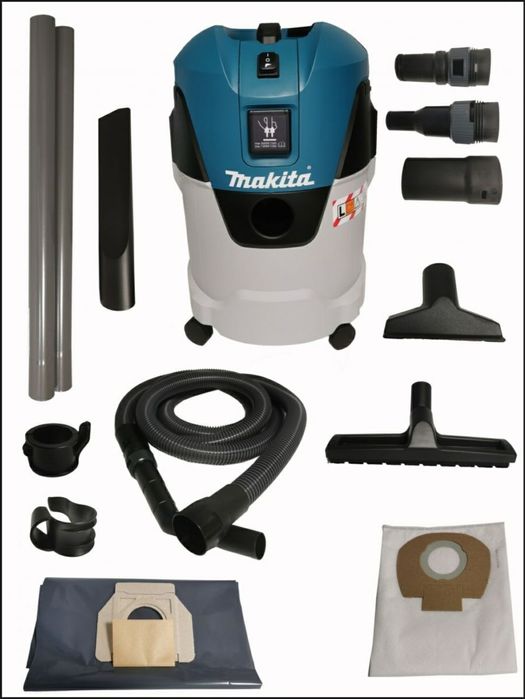 Makita odkurzacz akumulatorowy VC004GLZ01 z AWS. Nieużywany.