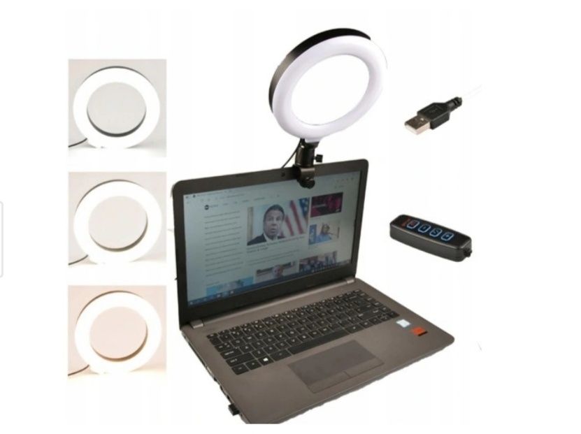 LED Light Video Conference Circle Lights do nauki