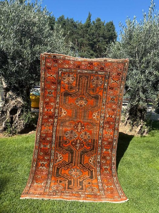 Dywan Perski Vintage Ręcznie Tkany Iran Hamadan 215x120 galeria 8 tys