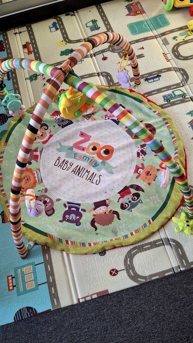 Музичний дитячій розвиваючий килимок