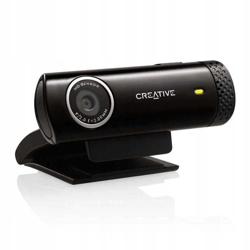 Kamerka internetowa Creative Live Cam Chat HD Webcam, 720p - czarny