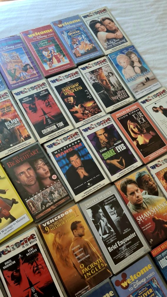 Cassetes de video de Filmes Clássicos