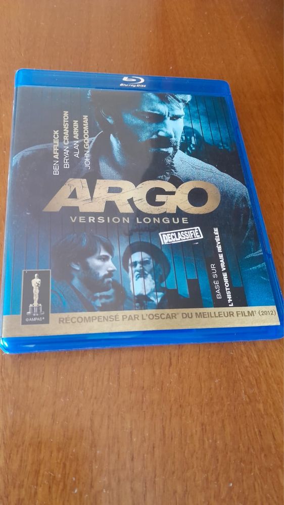 Blu-ray Argo e Sniper Americano