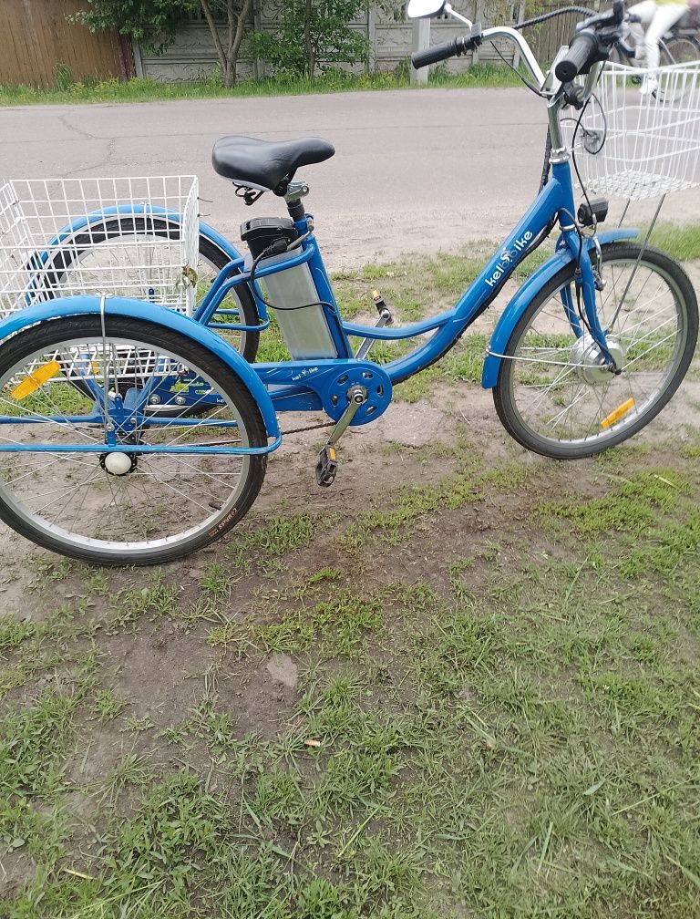 Продам електричний грузовий велосипед