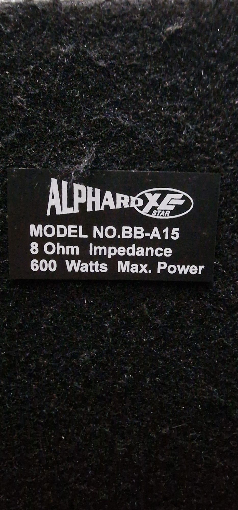 Kolumny Alphard BB-A-15