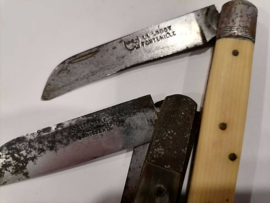 2 Canivetes Coleção da Década 1950/60 - Preço Conjunto