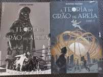Conjunto de 2 Livros de BD -Novela gráfica: A Teoria do grão de areia