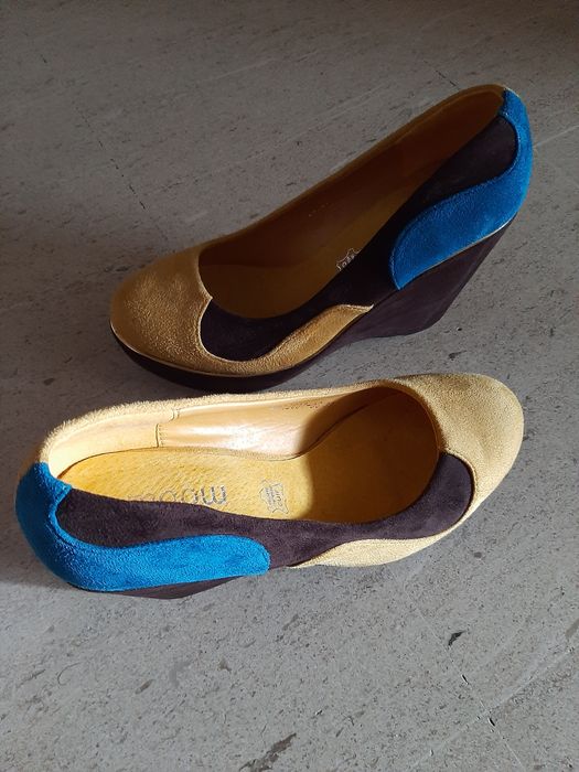 Sapatos moow camurça, 38 - novos