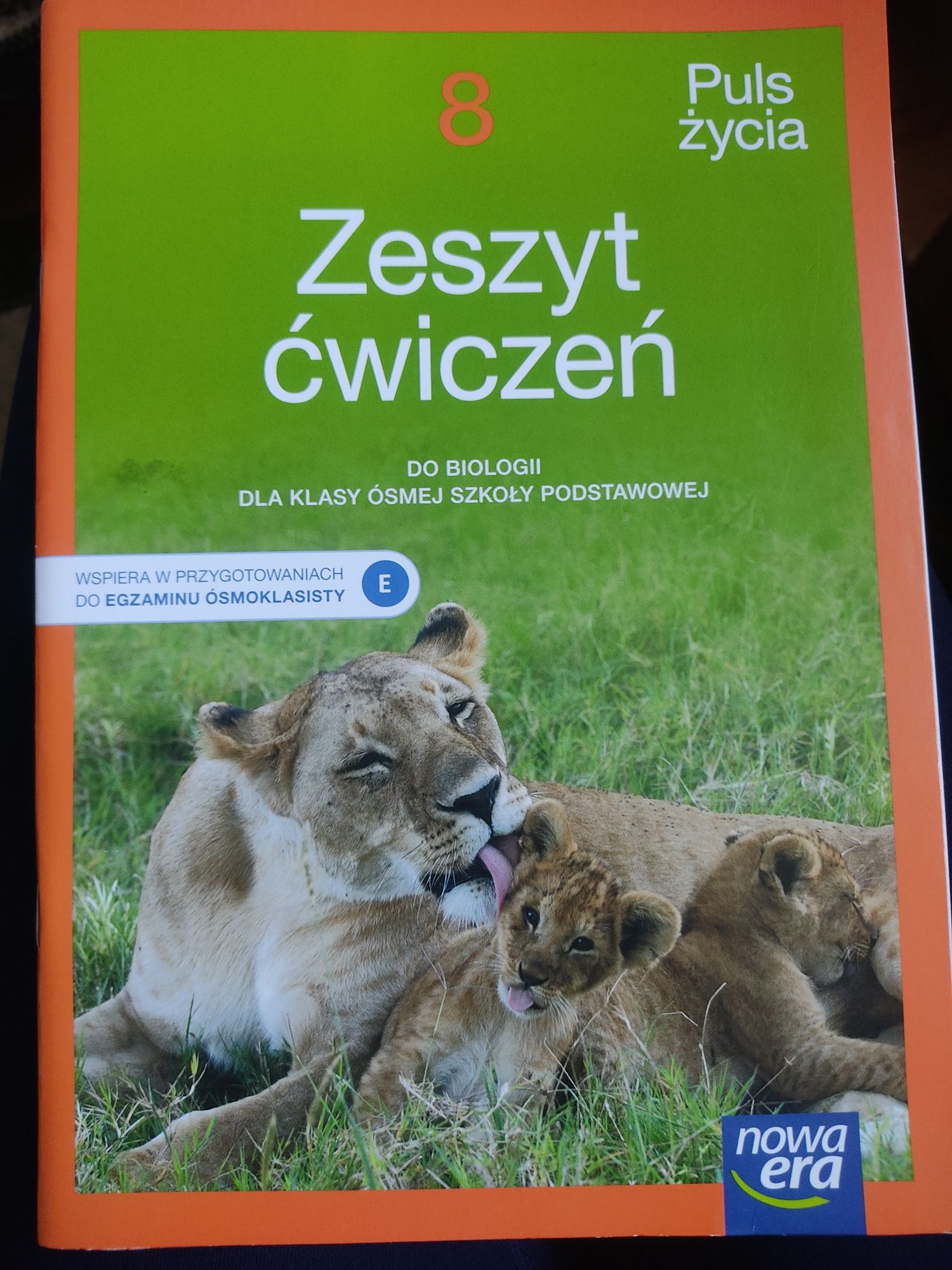 Puls życia Zeszyt ćwiczeń do biologii dla klasy 8 szkoły podstawowej