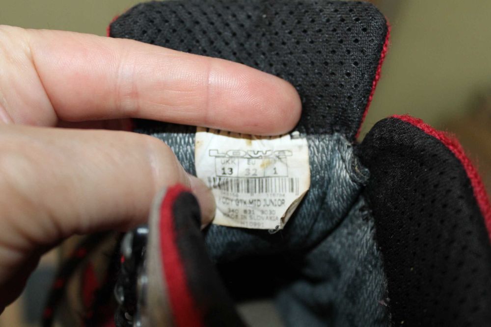 Детские зимние ботинки Lowa gore-tex. Размер 32.
