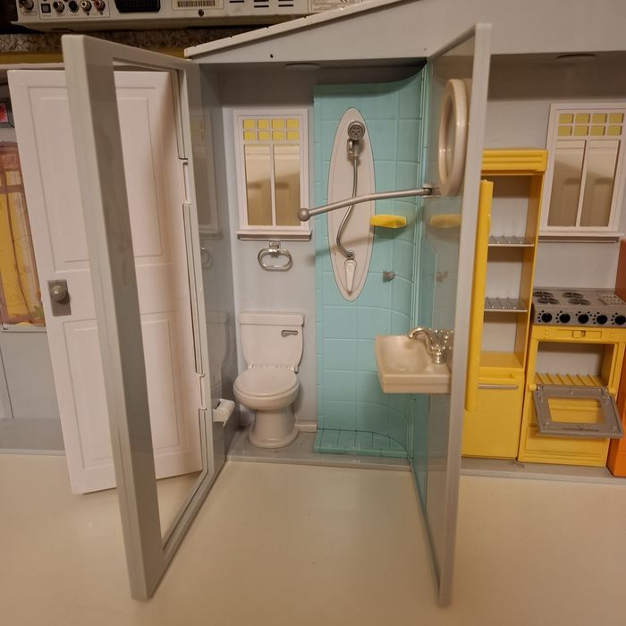 Domek dla lalki rozkładany, dla Barbie lub podobnej
