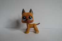 Figurka rudy dog niemiecki Littlest Pet Shop LPS