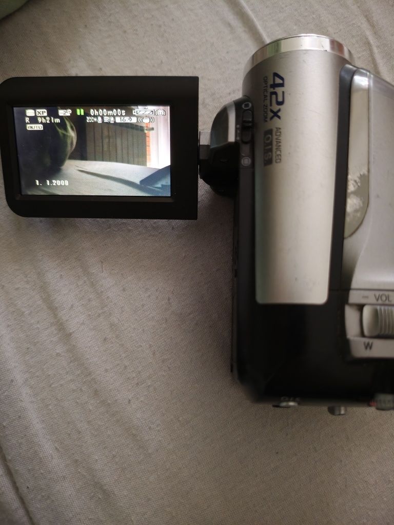 Panasonic SDR-H40 zestaw kamera z dyskiem twardym HDD ładowarka bateri