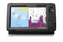 Sonda Gps Lowrance Hook Reveal 9″ com Transdutor 50/200 HDI ROW