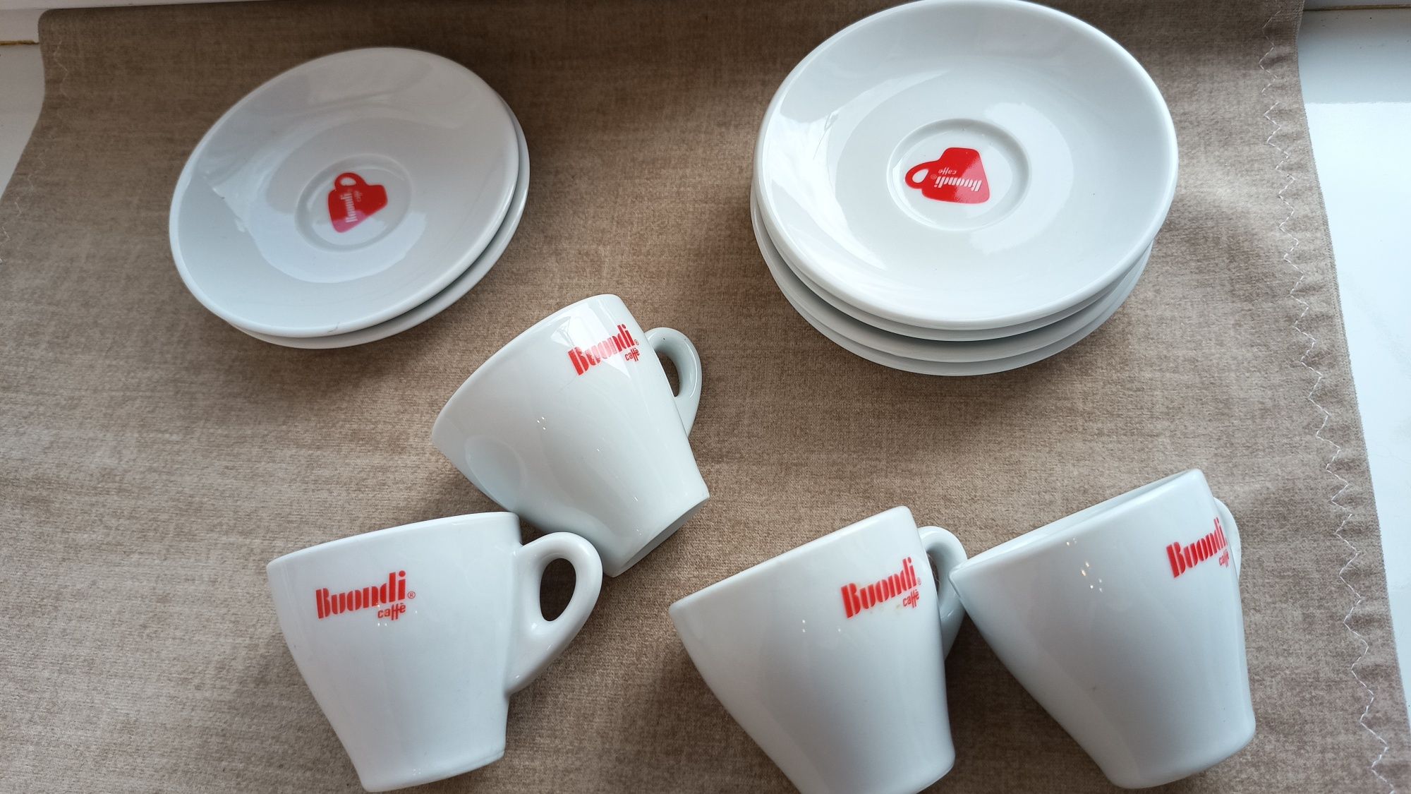 Лотом, чашка блюдце, кофейная пара, buondi