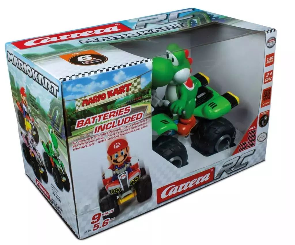 Carrera RC Mario Kart Yoshi Quad LiFePO 2,4GHz