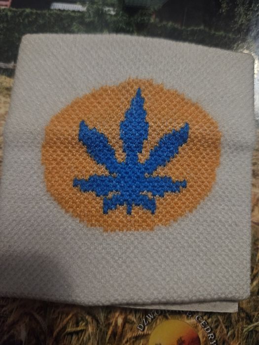 Opaska na rękę materiałową kolorowa