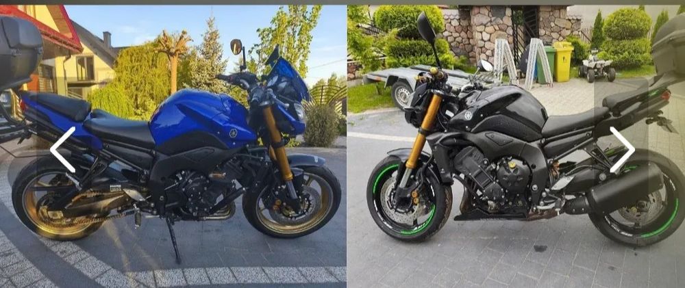 Yamaha FZ N 2011 Niebieska Czarna Raty Transport