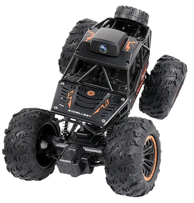 Samochód Terenowy Auto Z Kamerą Zdalnie Sterowany Cross Nagrywa