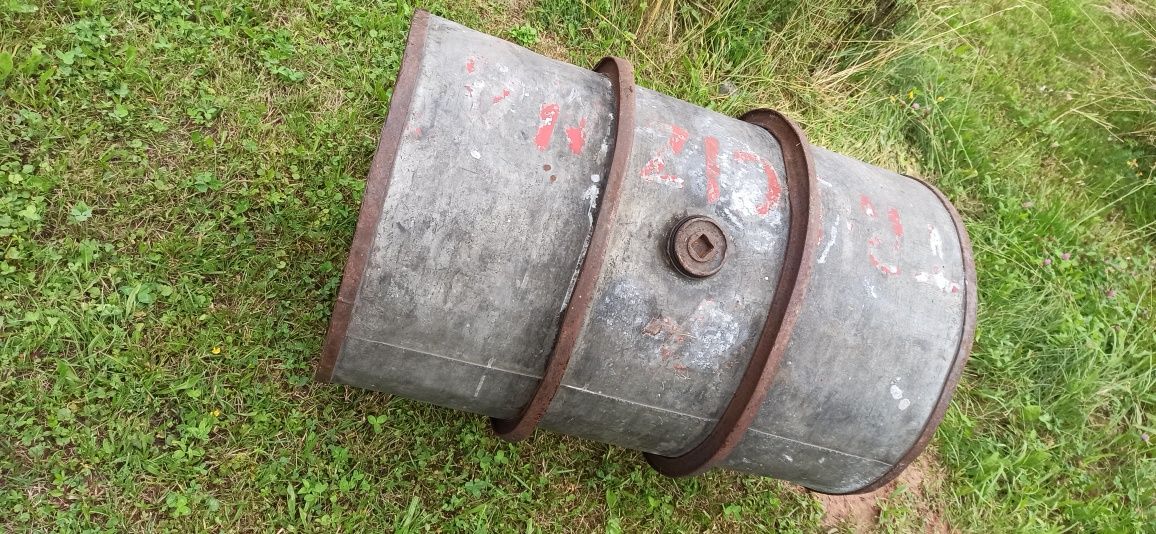 Beczka 200 l stal-ocynkowana