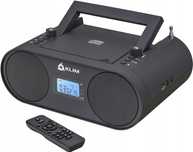 KLIM Boombox B4 radio z CD + radio AM/FM MP3 Bluetooth AUX USB pilot