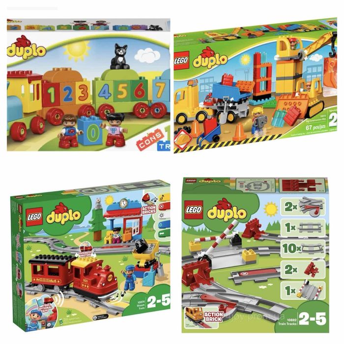 Lego duplo, 4 набори.