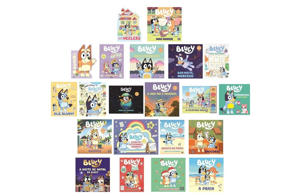 *NOVOS* Bluey: Brinca na Praia Atividades/ Unicorse/.. -Desde 6€