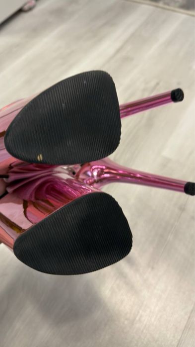 37-24см Стрипы pleaser розовые для танцев Pole dance