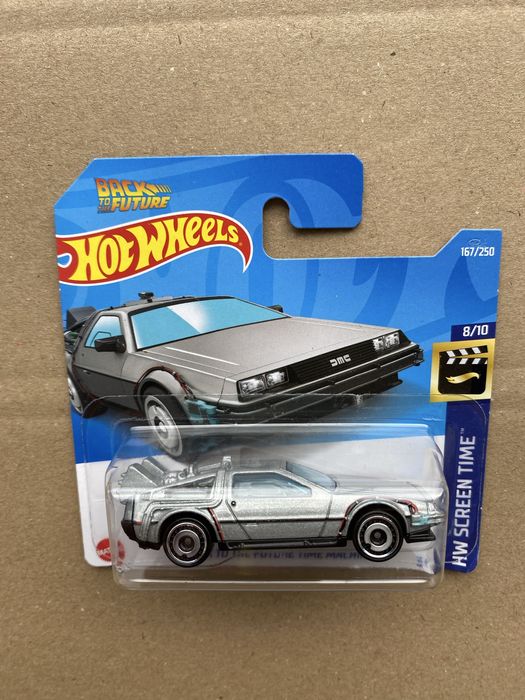 Hot Wheels Delorean Back to the Future Time Machine 2022