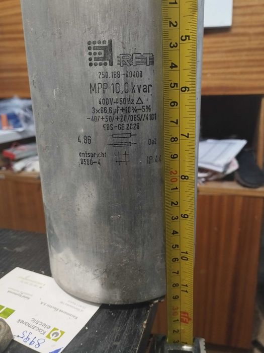 Kondensatory do kompensacji mocy