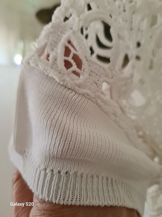 Blusa branca marca Zara pouco uso