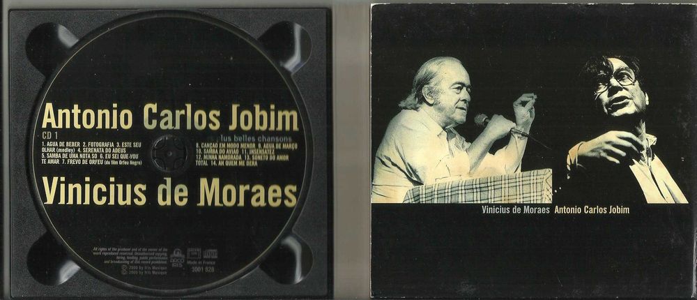 Antonio Jobim, Vinicius de Moraes - Leurs Plus Belles Chansons (2 CD)