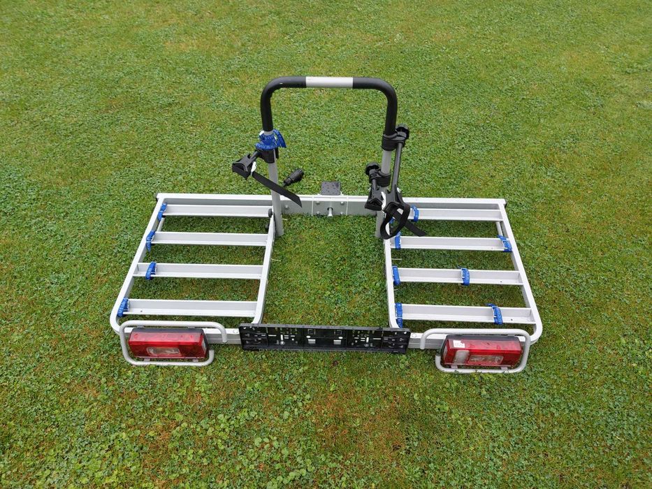 Uchwyt bagażnik na hak platforma na 4 rowery Eufab Bike Four 80kg