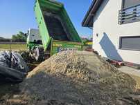 Piasek/piach  zasypowy/budowlany/zasypkowy/kopany transport
