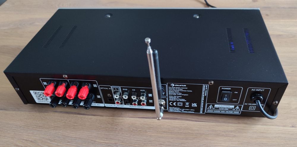 AUNA amplituner i odtwarzacz CD BT/DAB