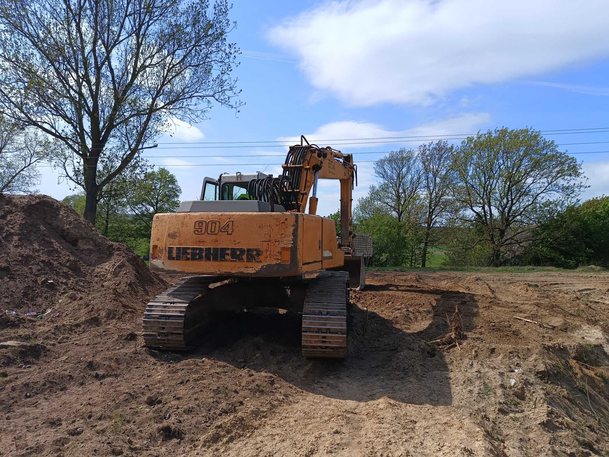 Sprzedam koparkę gąsienicową Liebherr 904