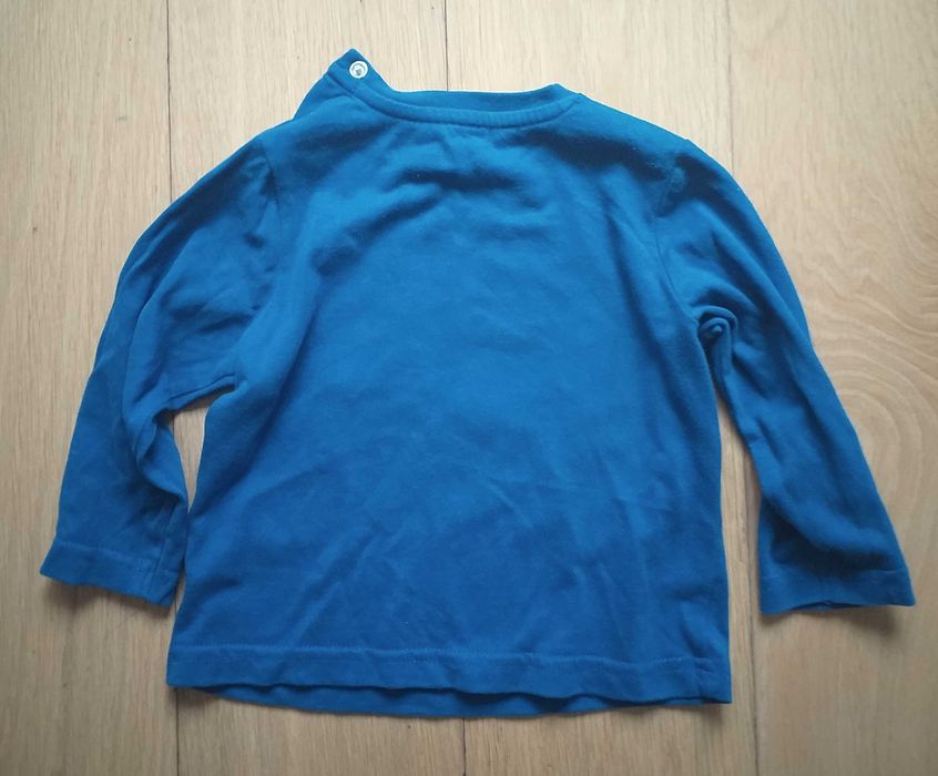 Sweat azul escuro Zippy, tamanho 6-9 meses, como nova