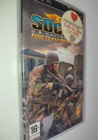 Gra PSP Socom U.S Navy Seals Fireteam Bravo 2 gry PlayStation Hit