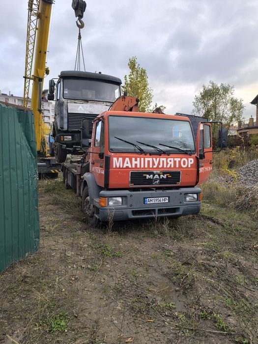 Послуги маніпулятора, автокрана, екскаватора