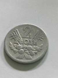 Moneta 2zł rok 1960