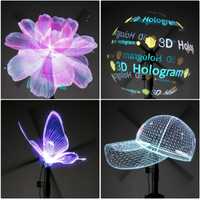 projetor 3d holograma projetor holografico 3d