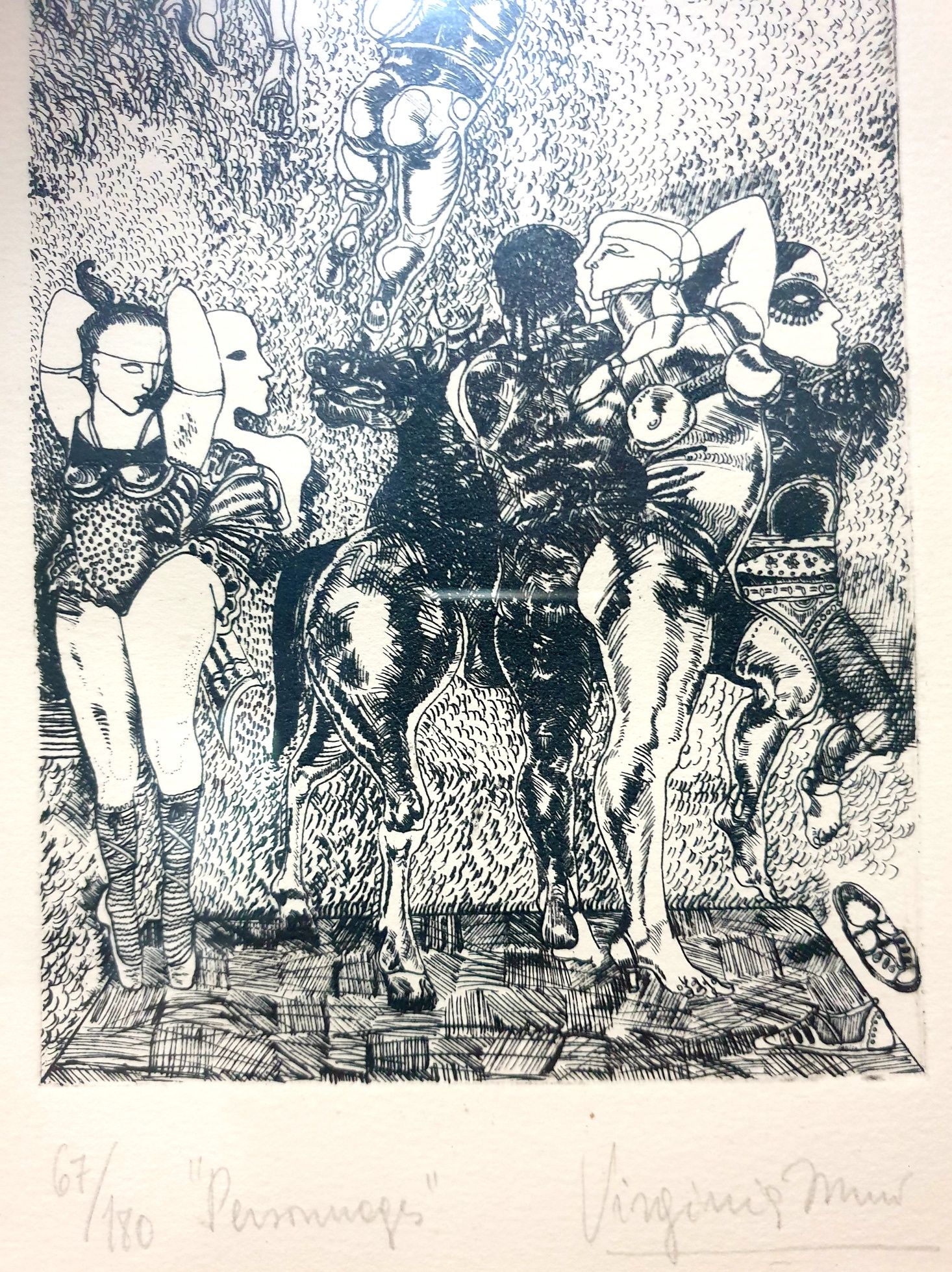 Virginia Mur - serigrafia erótica assinada e numerada