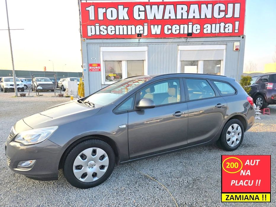 Opel Astra 1 ROK GWARANCJI W CENIE AUTA, Zamiana, 1.4 Benzyna ! Fajny Stan,