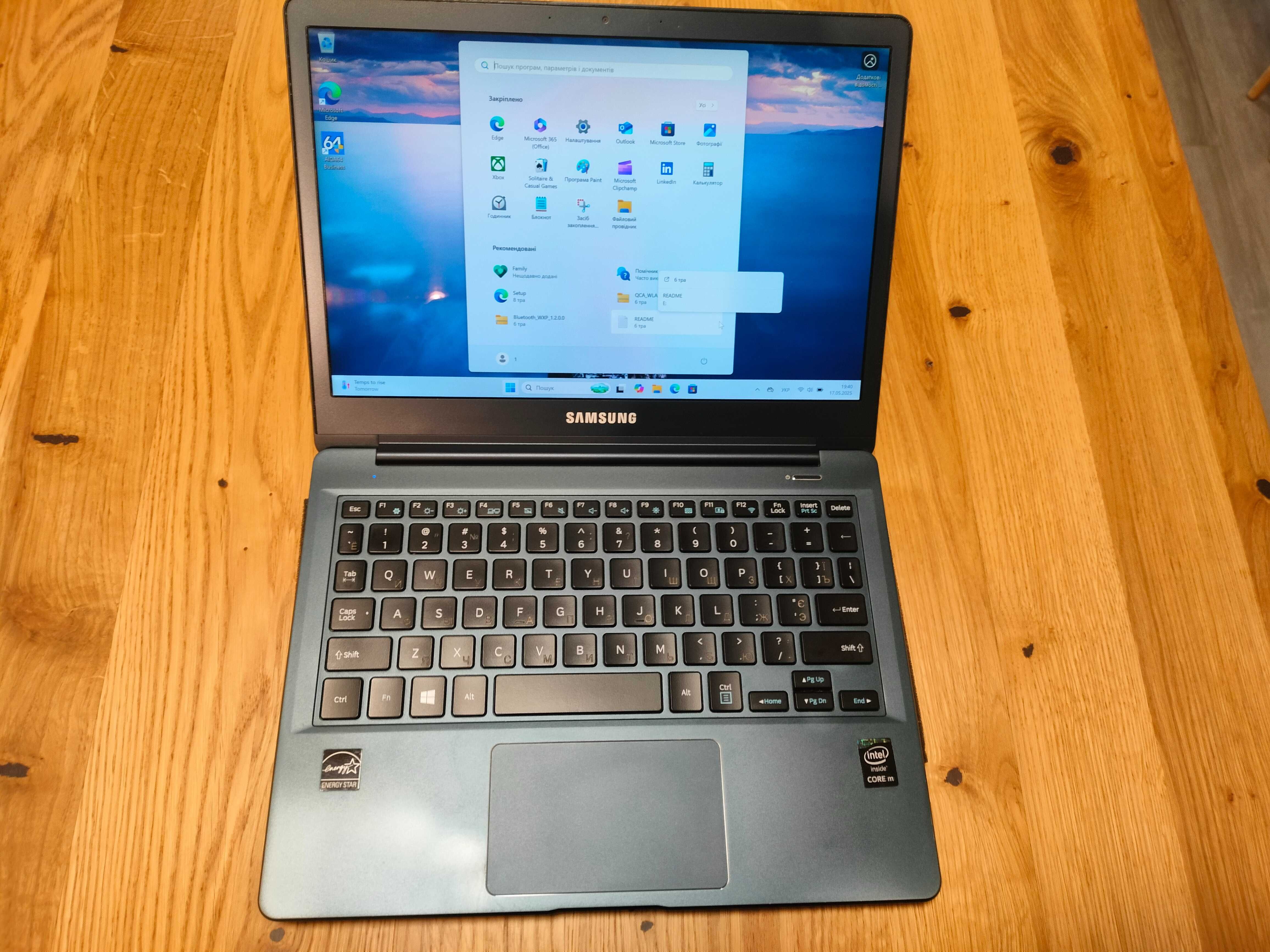 Ультрабук 12.2" Samsung ATIV Book 9, 4Gb DDR3, SSD 128Gb, M 5Y31 + АКБ