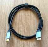 Kabelek USB-C do Micro B USB 3.0 1m do dysku