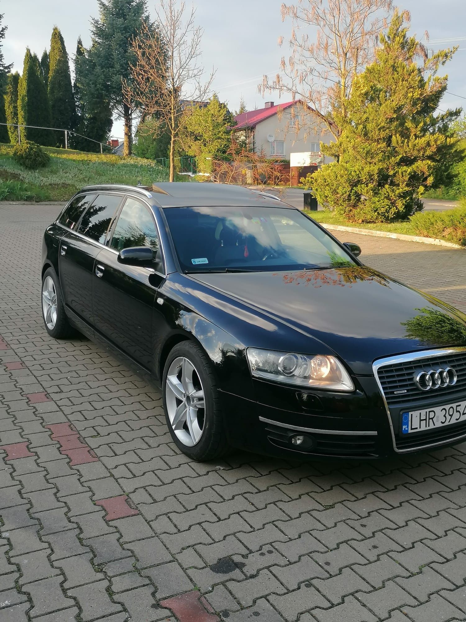 Audi c6 3.0 tdi quattro Czarna 2007r