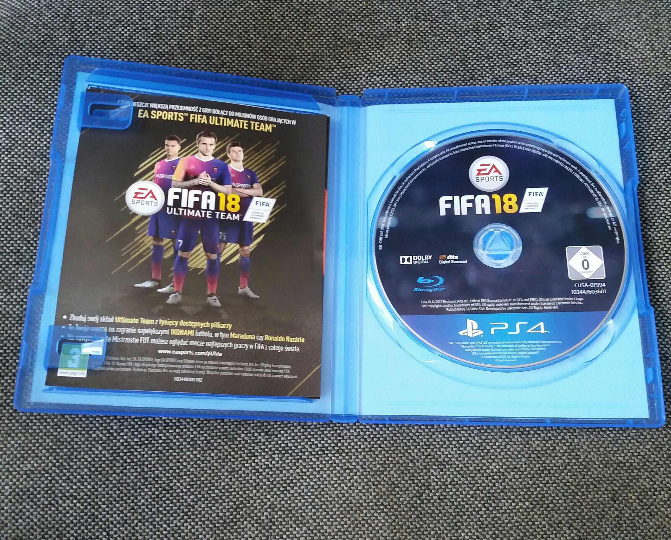 Gra  PS4 Fifa 18