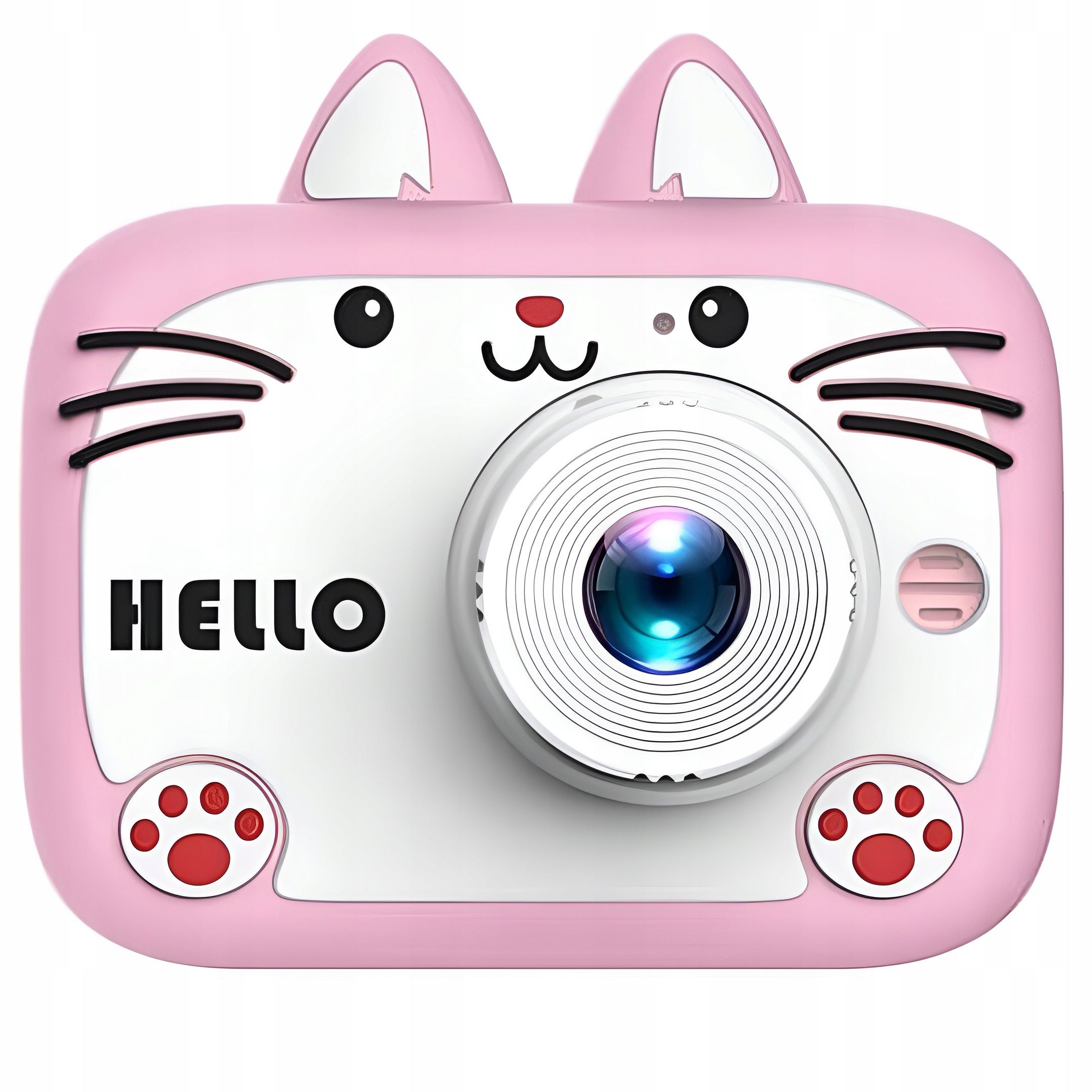 Aparat Cyfrowy Dla Dzieci Kamera Zabawka 40Mpx + Karta 32Gb - Różowy