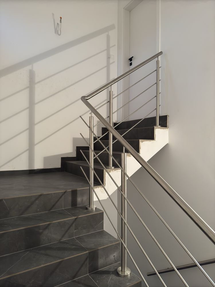 Balustrada nierdzewna inox w calosci spawana